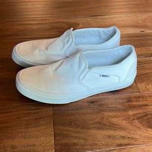White Vans women’s size 10